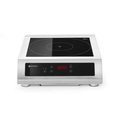 Indukční vařič 3500 D XL, HENDI, Profi Line, 230V/3500W, 390x490x(H)120mm | 239698